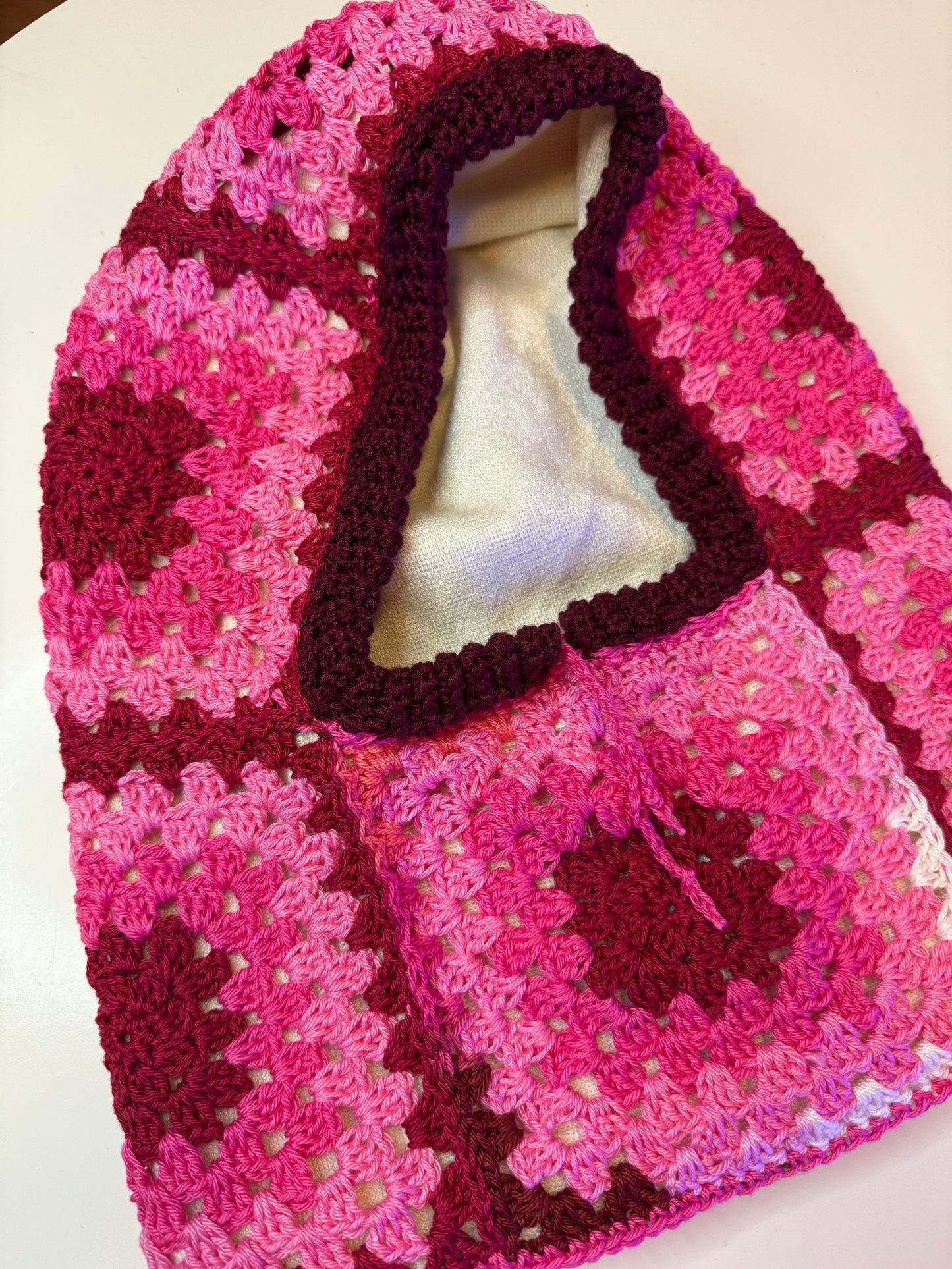 BALACLAVA baby con granny square